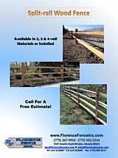 Split-rail Wood Fence